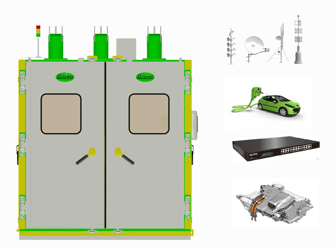 Energy Saving Environmental Test Chambers 8800L , PID Walk In Environmental Room